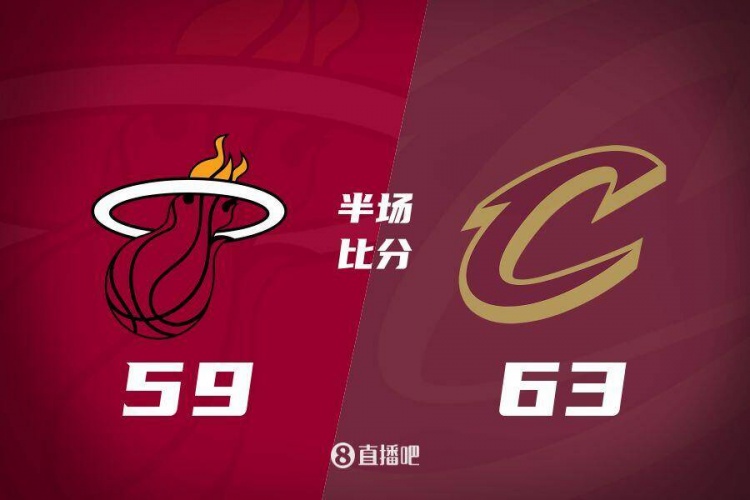 熱火發(fā)力打出13-0！半場落后騎士4分 阿德巴約16+5 米切爾13分